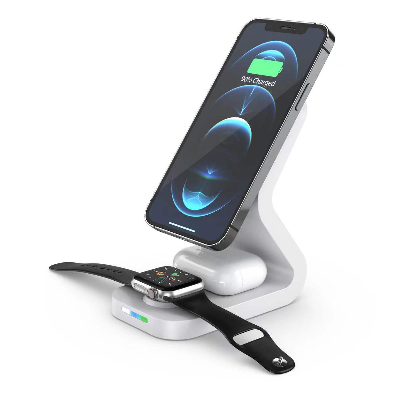 【客製化】三合一磁吸無線充電支架 | 禮品、贈品專業客製禮贈品顧問 | 禮品、贈品專屬客製禮贈品專家