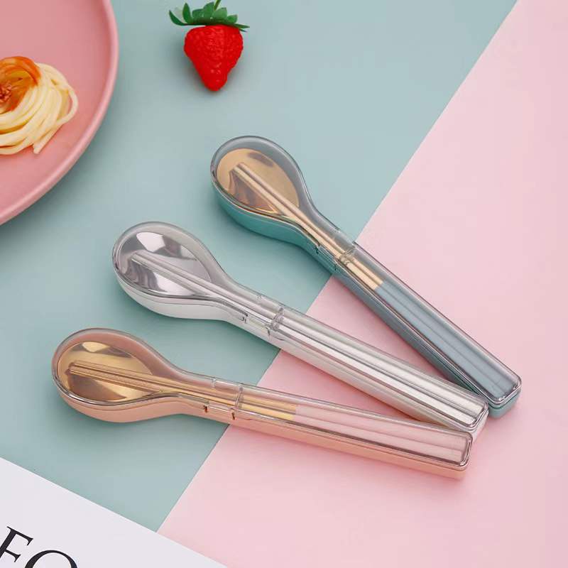 【客製化】不鏽鋼餐具便攜式勺子筷子套裝 | 禮品、贈品專業客製禮贈品顧問 | 禮品、贈品專屬客製禮贈品專家