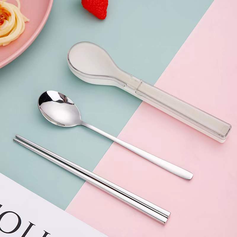 【客製化】不鏽鋼餐具便攜式勺子筷子套裝 | 禮品、贈品專業客製禮贈品顧問 | 禮品、贈品專屬客製禮贈品專家