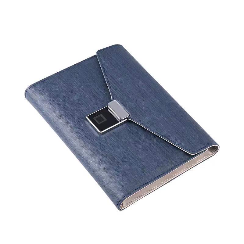 【客製化】指紋解鎖無線充電電源筆記本 | 禮品、贈品專業客製禮贈品顧問 | 禮品、贈品專屬客製禮贈品專家