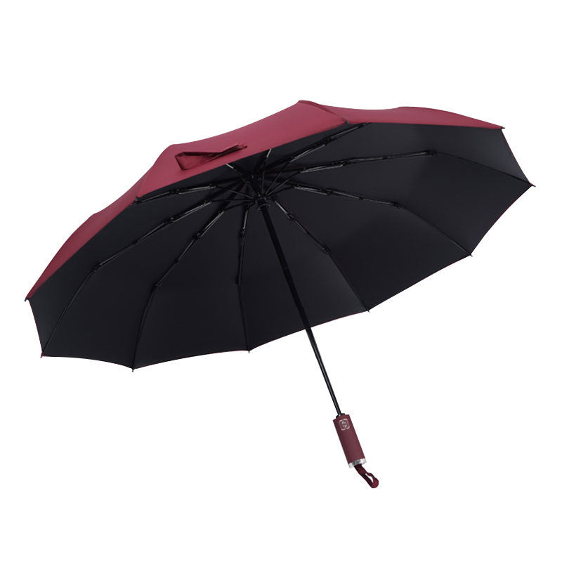 【客製化】十骨商務防曬全自動雨傘 | 禮品、贈品專業客製禮贈品顧問