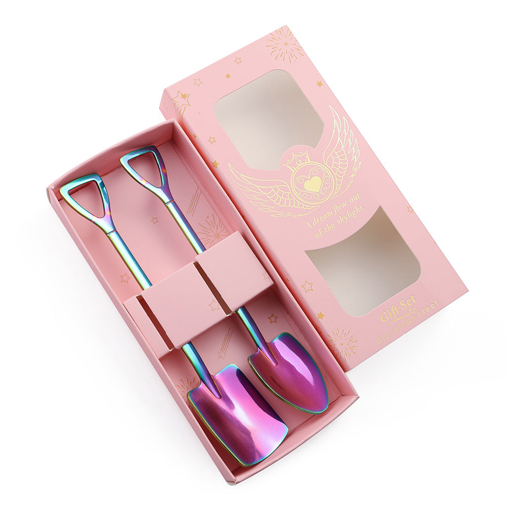 【客製化】婚禮鏟子餐具兩件組 | 禮品、贈品專業客製禮贈品顧問