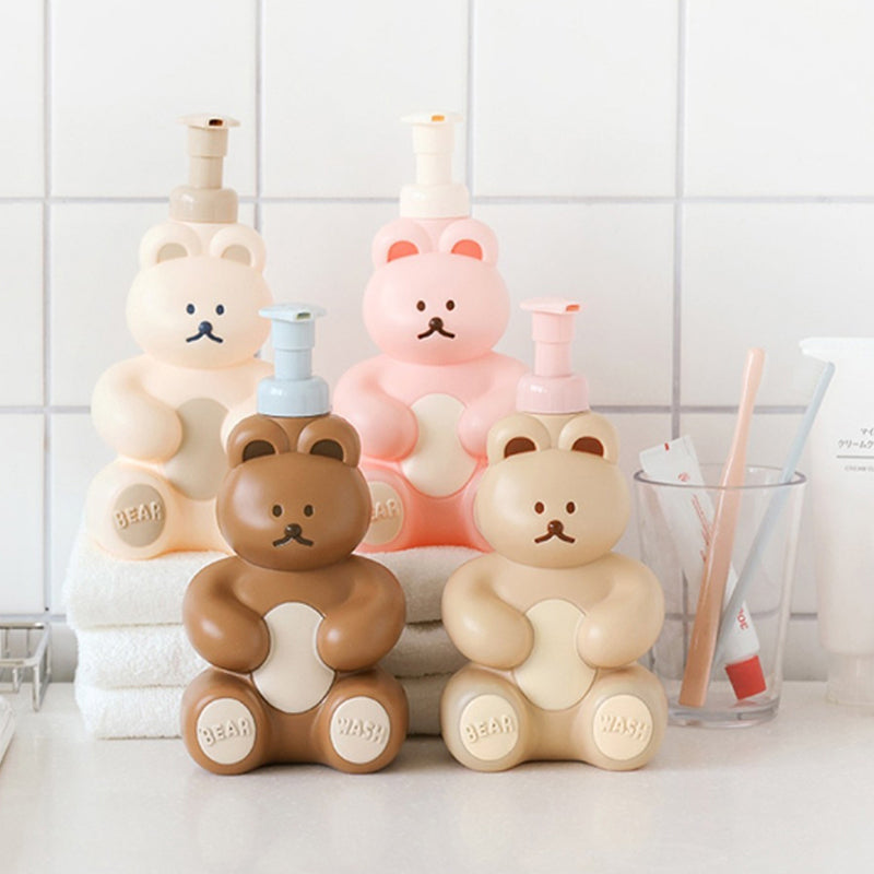 【客製化】小熊起泡瓶 | 禮品、贈品專業客製禮贈品顧問 以泰禮品