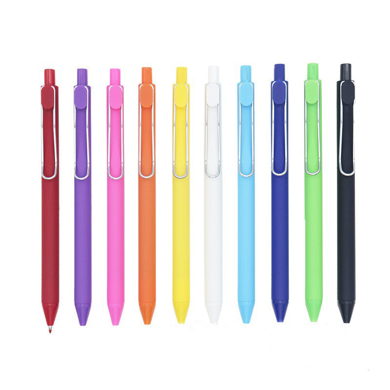 【客製化】糖果色磨砂按壓原子筆 | 禮品、贈品專業客製禮贈品顧問 以泰禮品