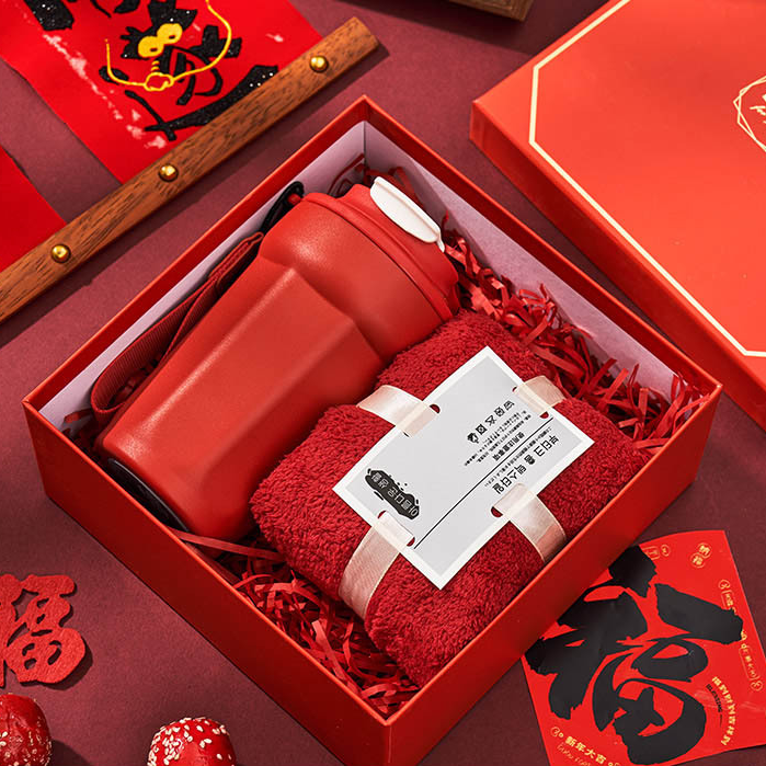 【客製化】新年紅色喜慶禮盒 | 禮品、贈品專業客製禮贈品顧問