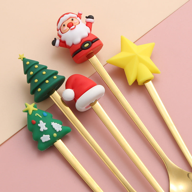 【客製化】聖誕節不鏽鋼餐具禮盒 | 禮品、贈品專業客製禮贈品顧問 以泰禮品