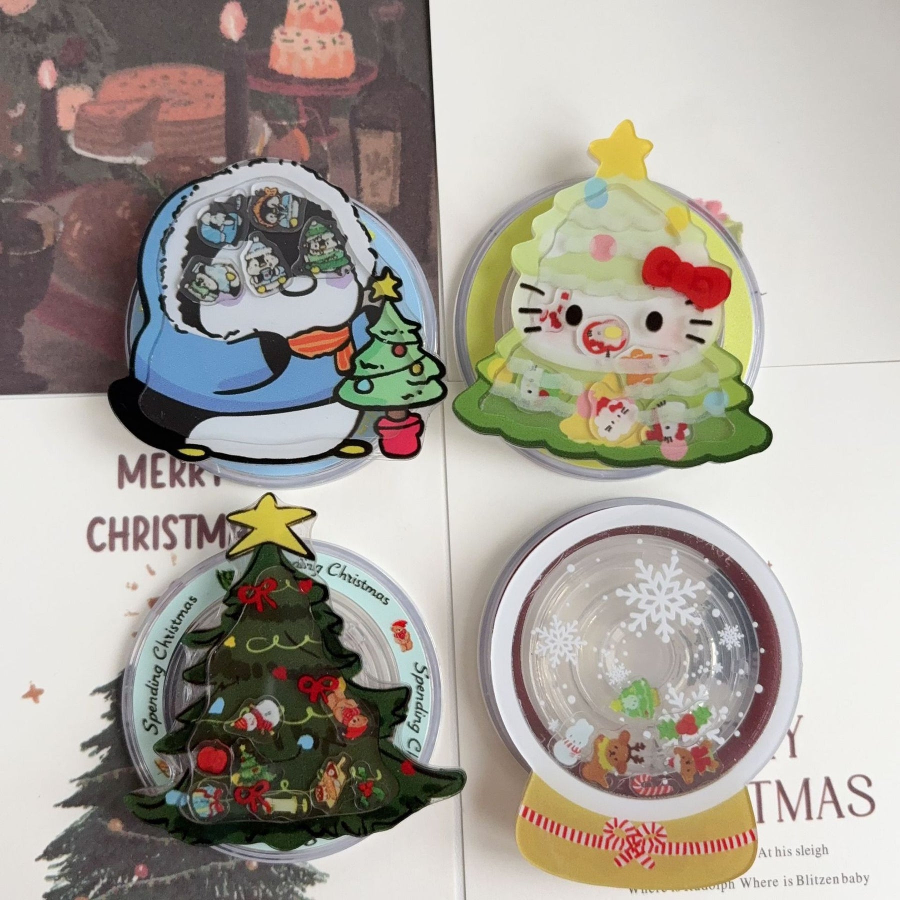 【客製化】搖搖樂磁吸手機支架 | 禮品、贈品專業客製禮贈品顧問