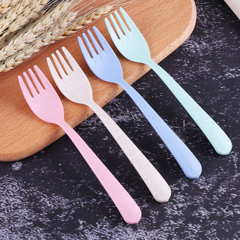【客製化】環保兒童小麥餐具三件套 | 禮品、贈品專業客製禮贈品顧問