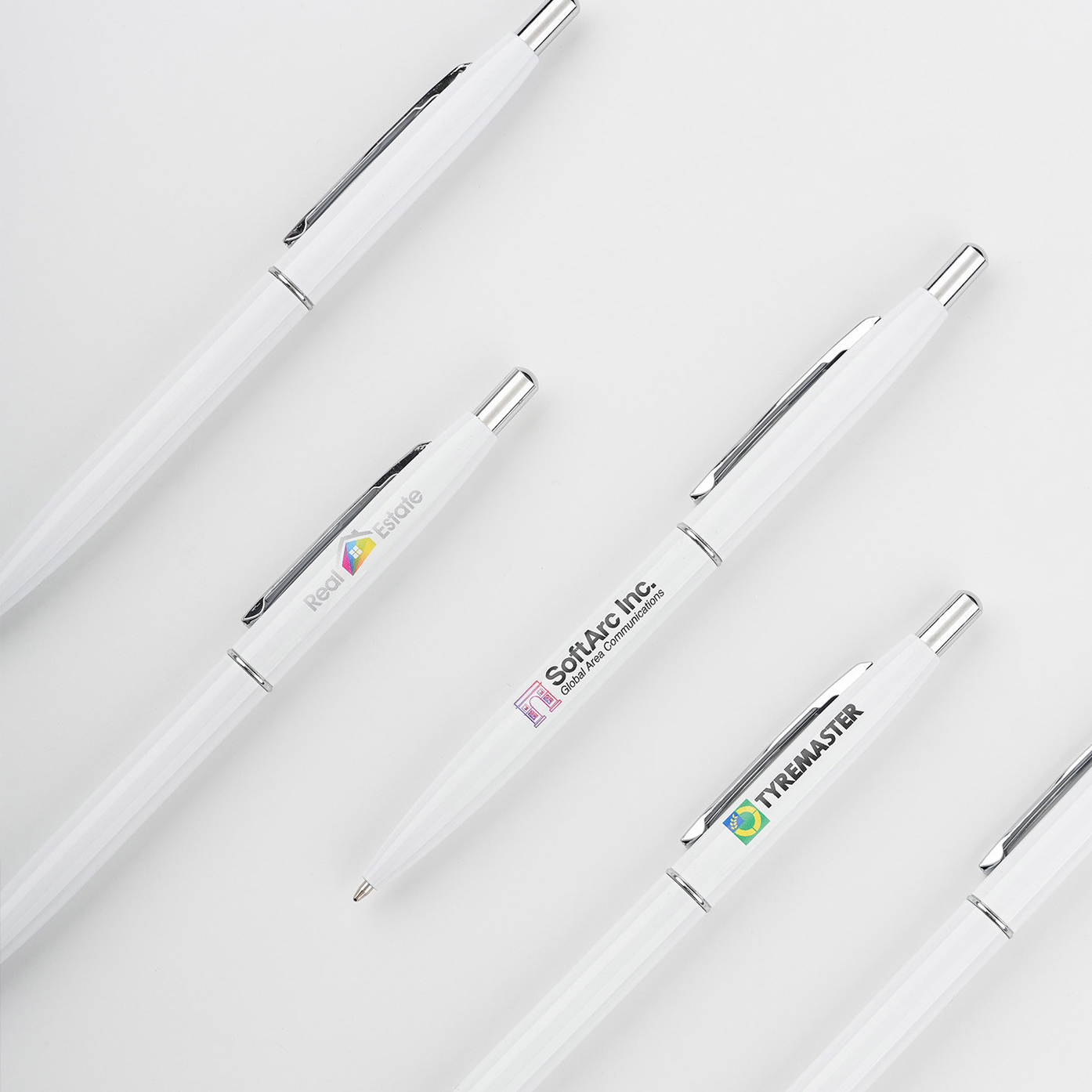 【客製化】細桿復古風按動原子筆 | 禮品、贈品專業客製禮贈品顧問