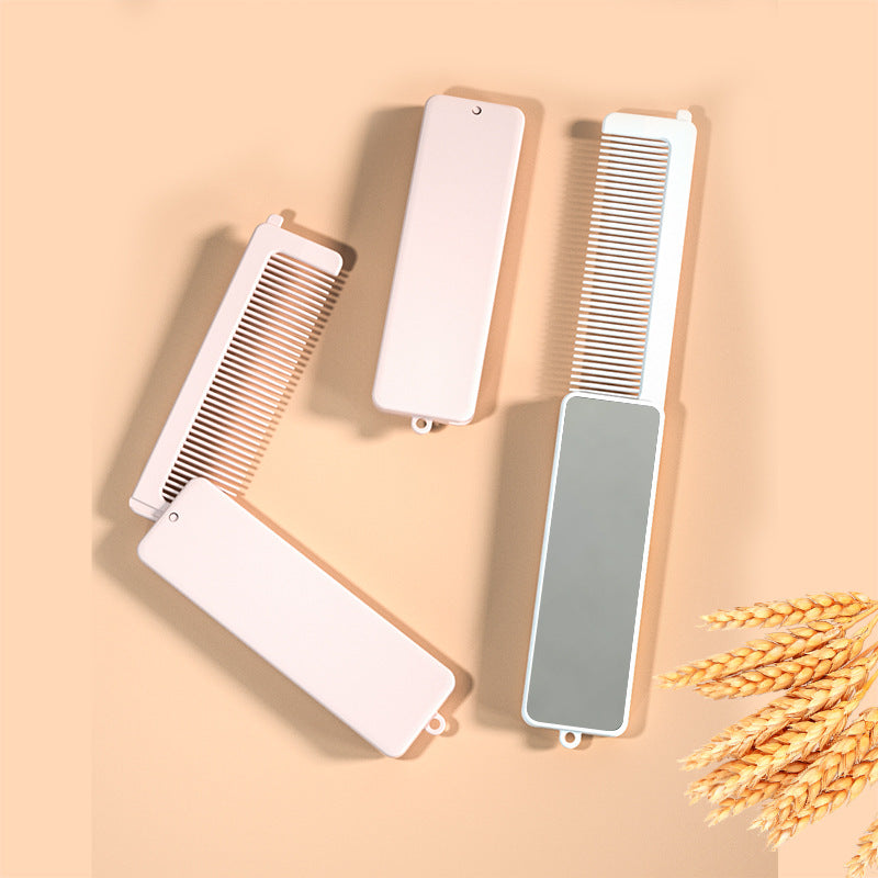 【客製化】隨身迷鏡梳一體折疊鏡 | 禮品、贈品專業客製禮贈品顧問