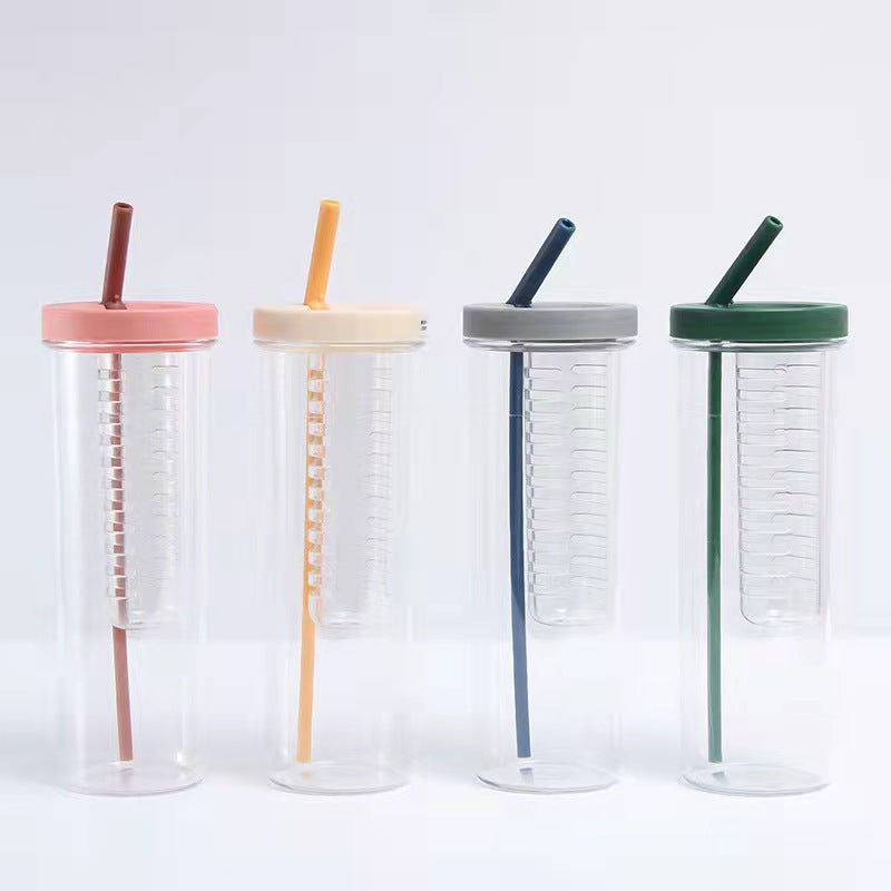 【客製化】簡約茶水分離吸管杯 | 禮品、贈品專業客製禮贈品顧問 以泰禮品