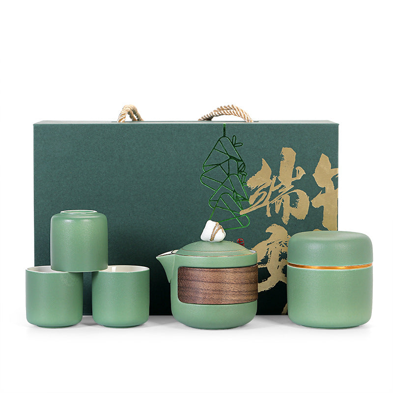 【客製化】  端午高端商務陶瓷茶具套裝 | 禮品、贈品專業客製禮贈品顧問 | 禮品、贈品專屬客製禮贈品專家