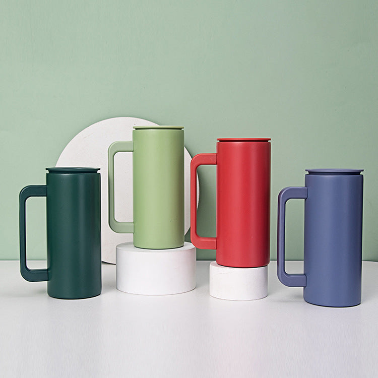 【客製化】 韓版質感磨砂真空咖啡杯355ml | 禮品、贈品專業客製禮贈品顧問 以泰禮品