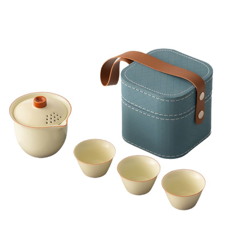 【客製化】汝窯旅行茶具組 | 禮品、贈品專業客製禮贈品顧問