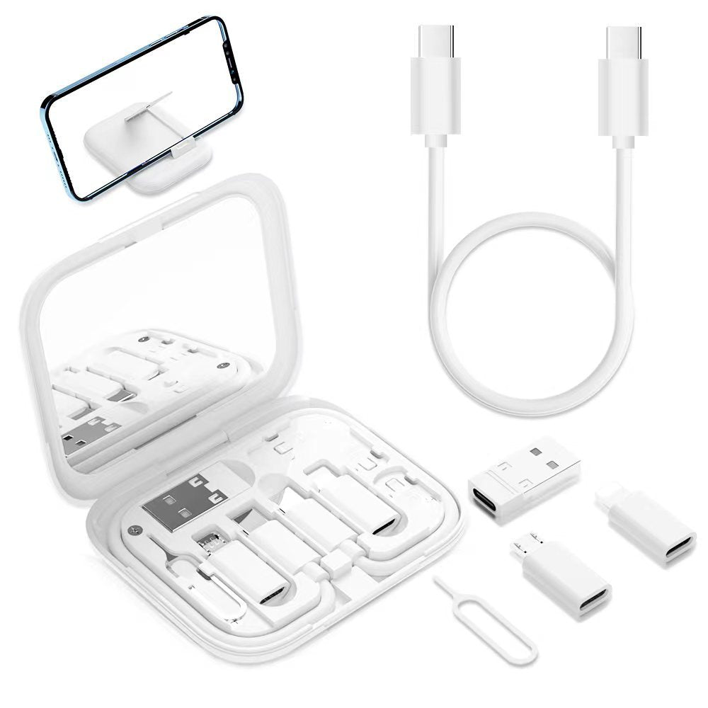 【客製化】方形多功能數據線收納盒 | 禮品、贈品專業客製禮贈品顧問 以泰禮品