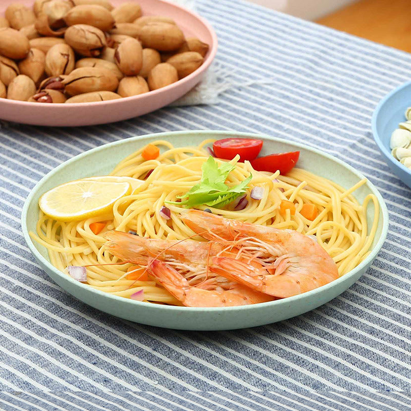 【客製化】日式小麥圓盤4入組 | 禮品、贈品專業客製禮贈品顧問 以泰禮品