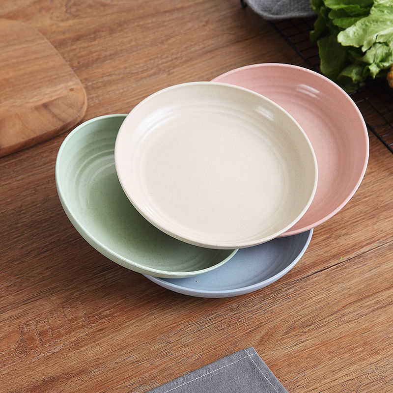 【客製化】日式小麥圓盤4入組 | 禮品、贈品專業客製禮贈品顧問 以泰禮品