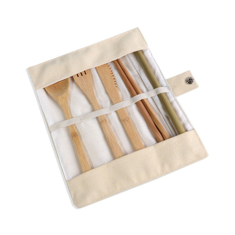 【客製化】木質餐具六件套 | 禮品、贈品專業客製禮贈品顧問 以泰禮品