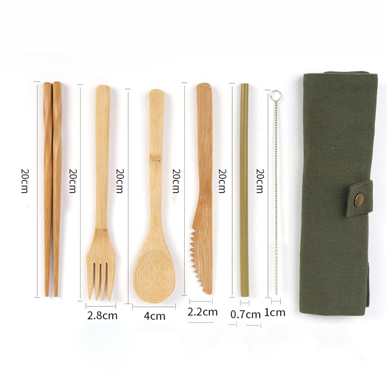 【客製化】木質餐具六件套 | 禮品、贈品專業客製禮贈品顧問 以泰禮品