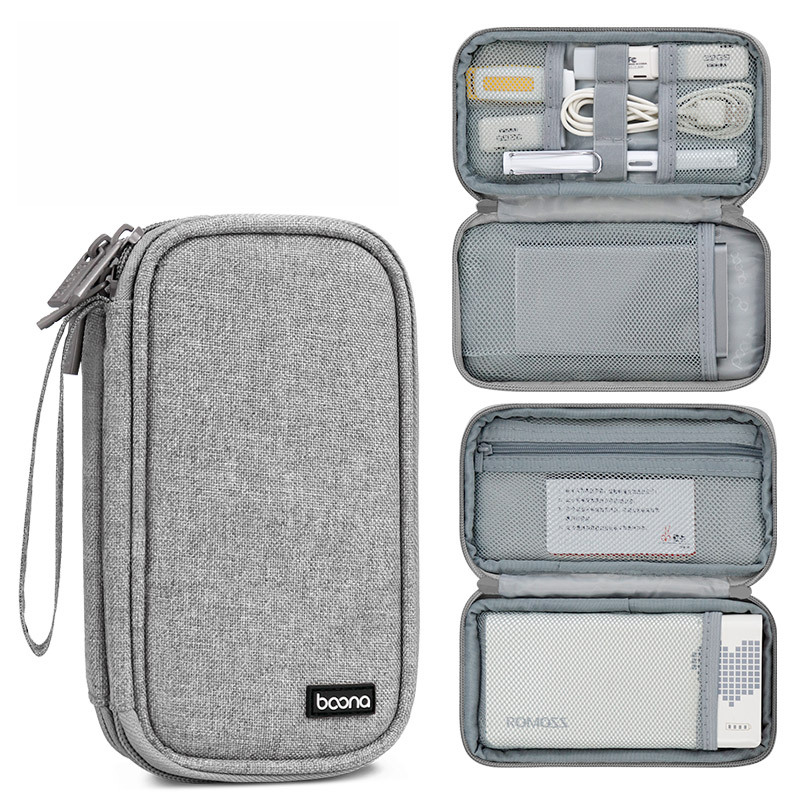 【客製化】充電器雙層收納包 | 禮品、贈品專業客製禮贈品顧問 以泰禮品