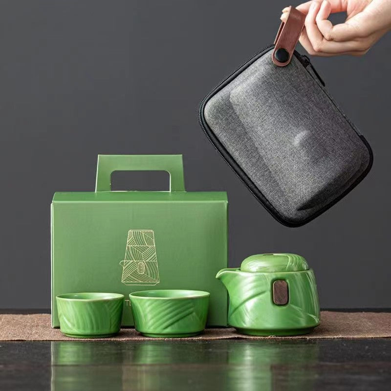 【客製化】端午旅行一壺兩杯套組 | 禮品、贈品專業客製禮贈品顧問 以泰禮品