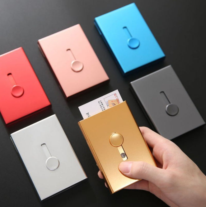 【客製化】 手推式名片盒 | 禮品、贈品專業客製禮贈品顧問 | 禮品、贈品專屬客製禮贈品專家