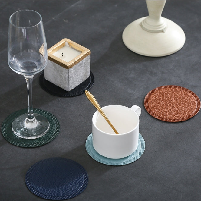 【客製化】皮革圓形杯墊 | 禮品、贈品專業客製禮贈品顧問 | 禮品、贈品專屬客製禮贈品專家