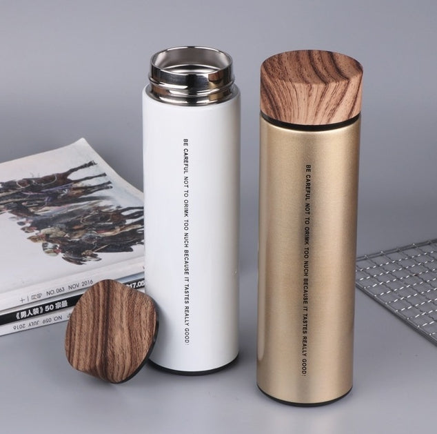 【客製化】 仿木紋蓋保溫杯 | 禮品、贈品專業客製禮贈品顧問 | 禮品、贈品專屬客製禮贈品專家