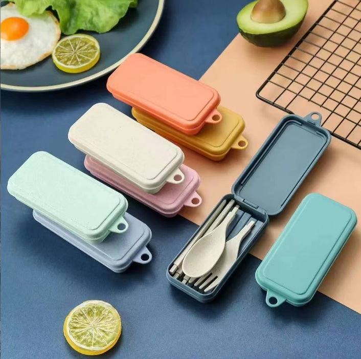 【客製化】小麥環保餐具四件組 | 禮品、贈品專業客製禮贈品顧問 | 禮品、贈品專屬客製禮贈品專家