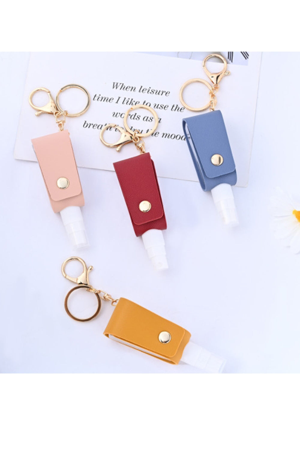 【客製化】酒精噴霧瓶套皮革皮套鑰匙圈30ml | 禮品、贈品專業客製禮贈品顧問 | 禮品、贈品專屬客製禮贈品專家