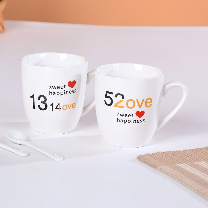 【客製化】523陶瓷情侶對杯禮盒 | 禮品、贈品專業客製禮贈品顧問 | 禮品、贈品專屬客製禮贈品專家