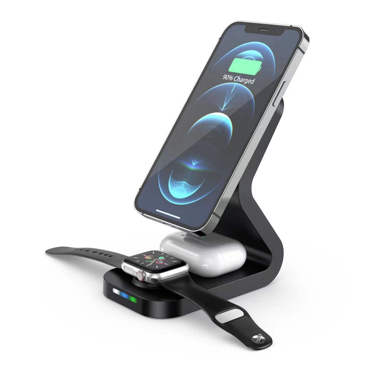 【客製化】三合一磁吸無線充電支架 | 禮品、贈品專業客製禮贈品顧問 | 禮品、贈品專屬客製禮贈品專家